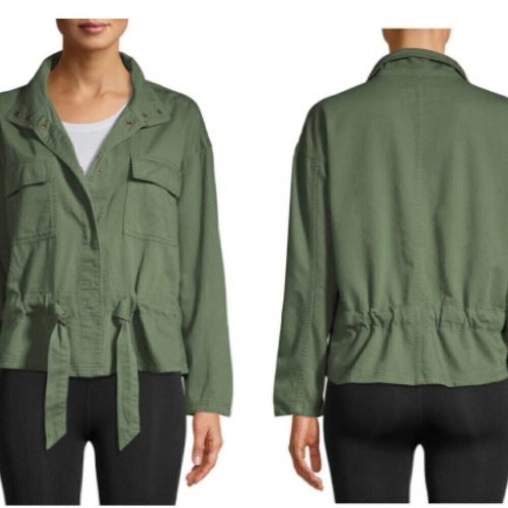 TIME AND TRU GREEN LIGHTWEIGHT JACKET GREAT CONDITION - Picture 4 of 13